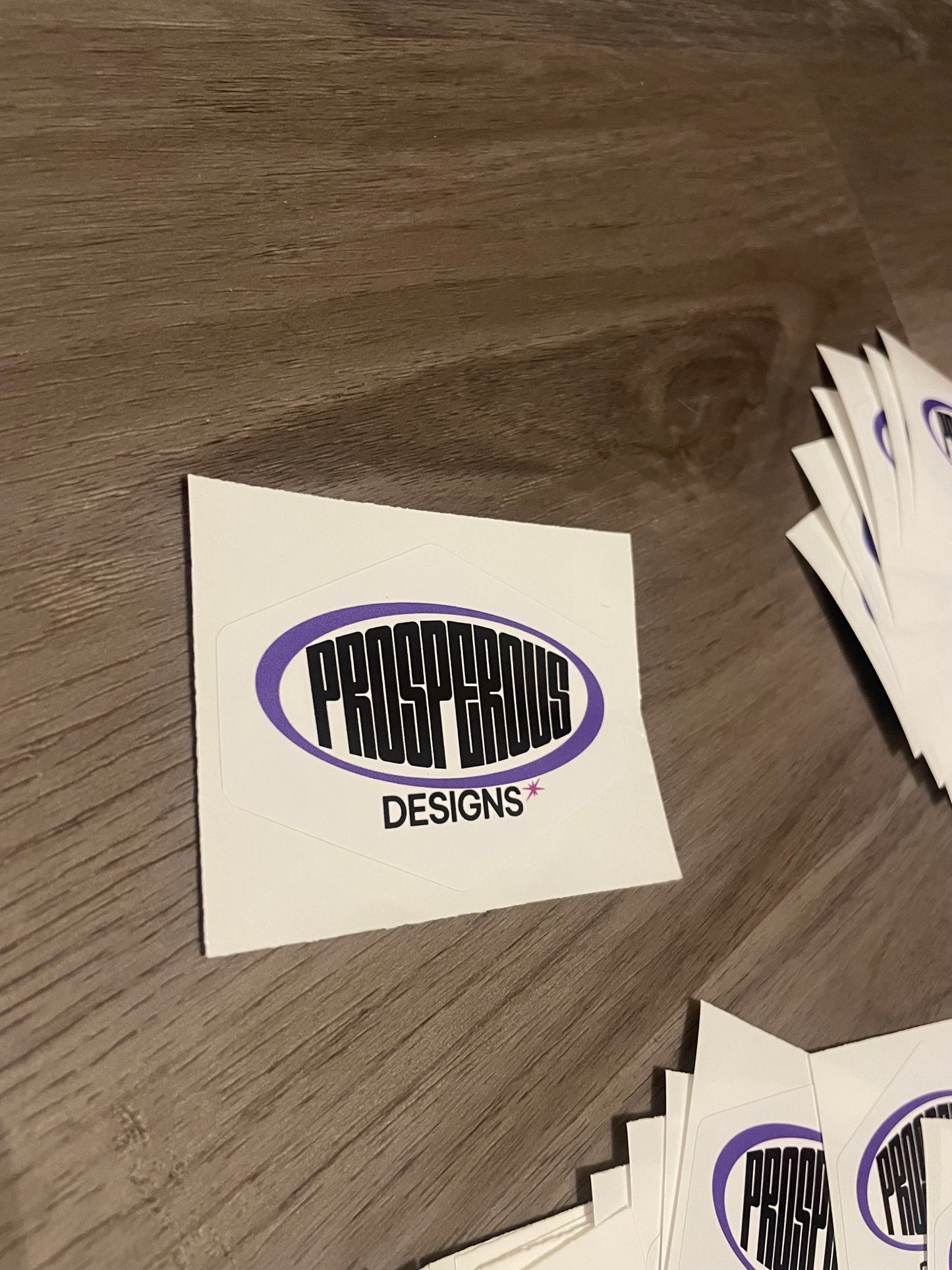 Prosperous Designs Sticker